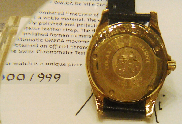 H20 Case 82 First Coaxial escapement production Deville gold case chronometer.jpg
