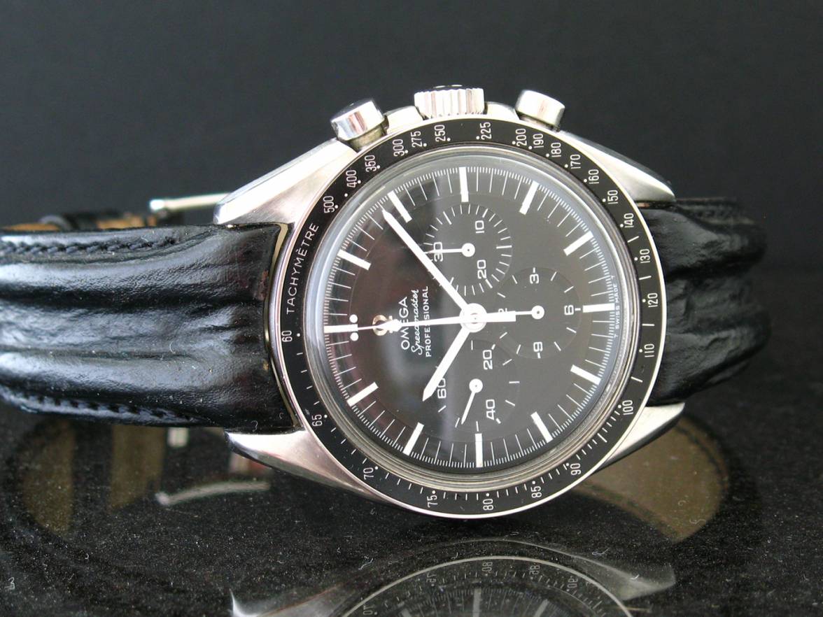 omega speedmaster leather strap