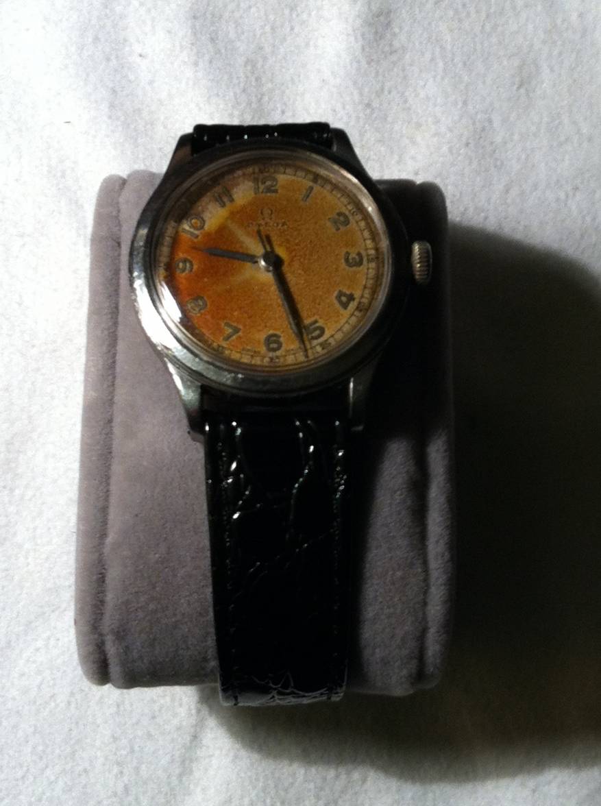 SOLD - US Army Style Omega #2179-4 Cal 30T2 All Steel Case | Omega Forums