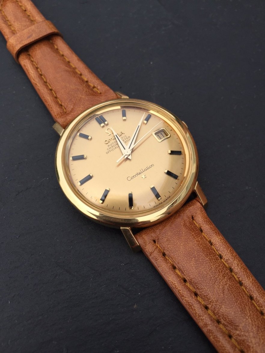 WITHDRAWN - Omega Constellation Chronometer ‘Jumbo/ hidden crown ...