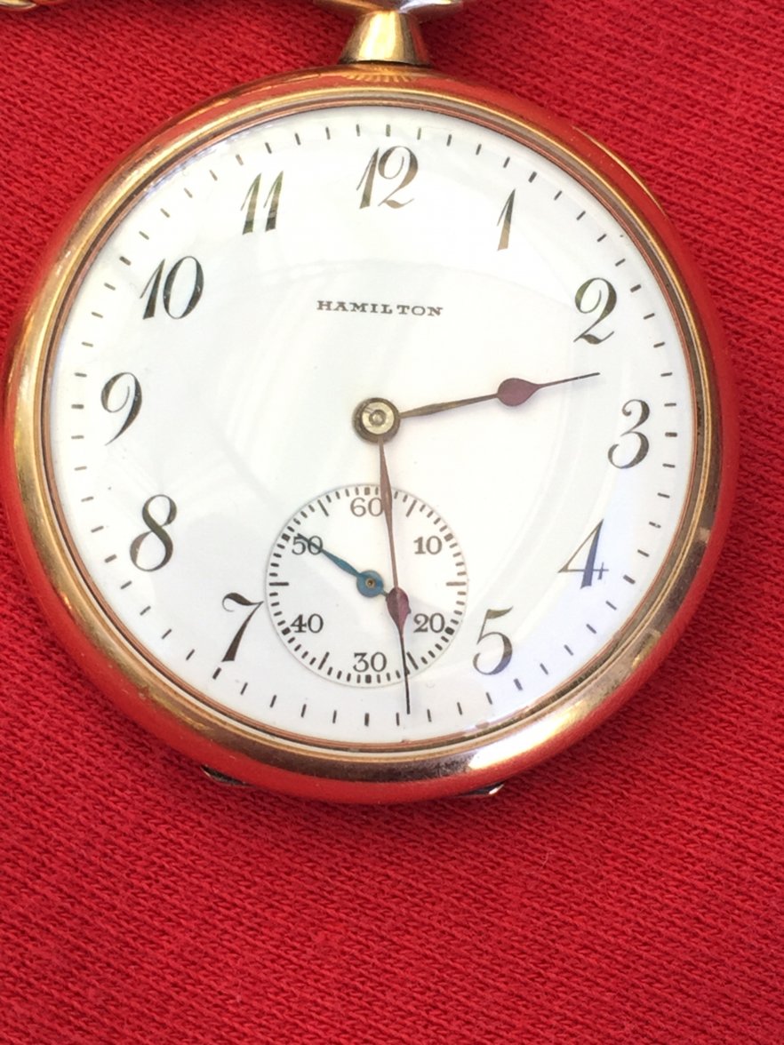 1921 hamilton pocket watch