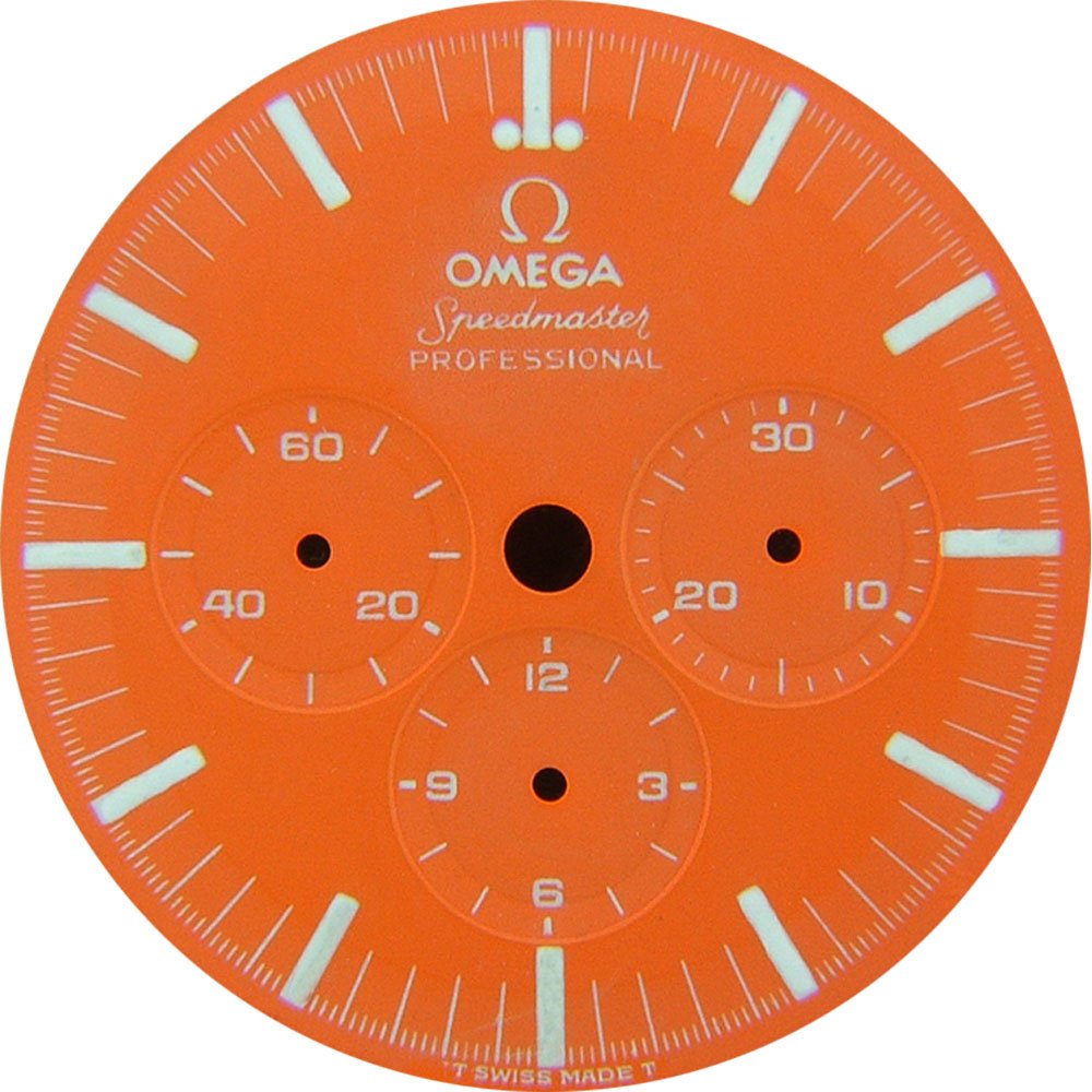 omega orange dial