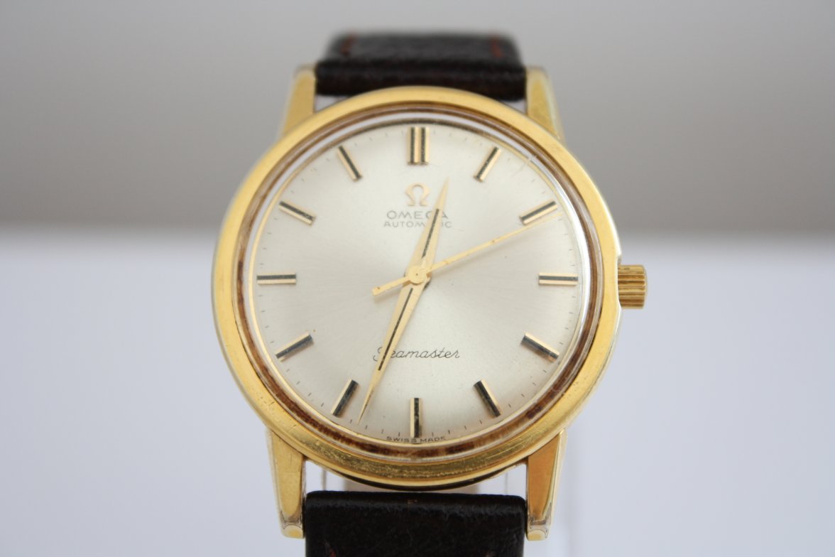 SOLD - 1963 Omega Seamaster Automatic cal. 552 24 Rubis 34mm Gold ...