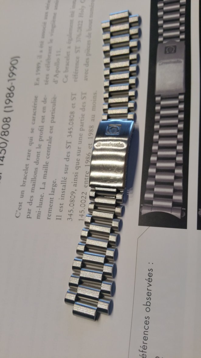 omega 1450 bracelet for sale