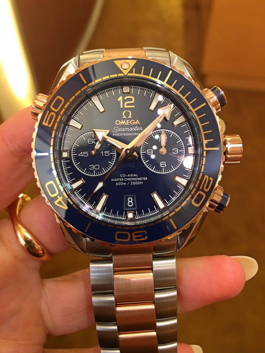 omega planet ocean two tone