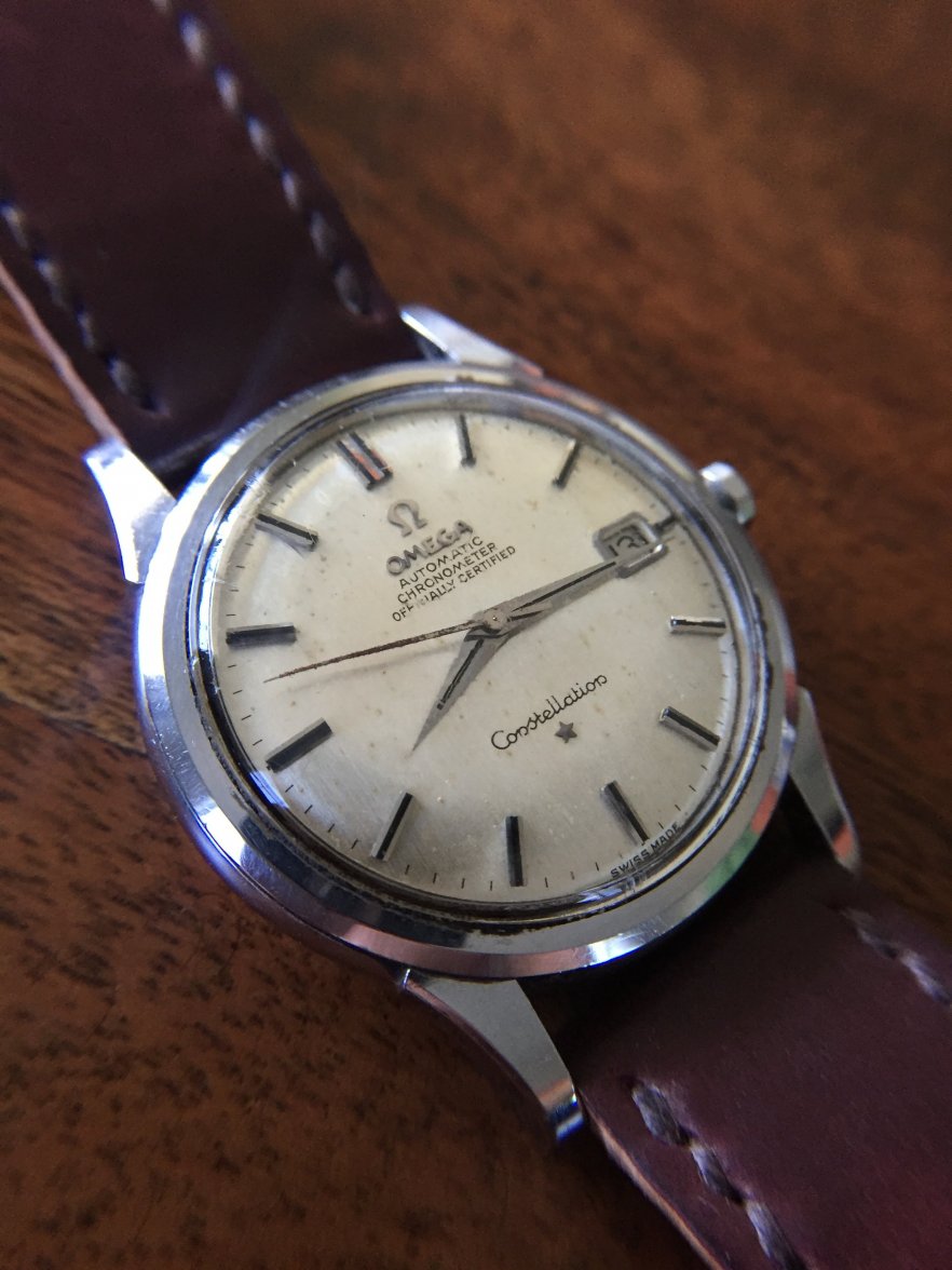 WITHDRAWN Omega Constellation Jumbo SS 