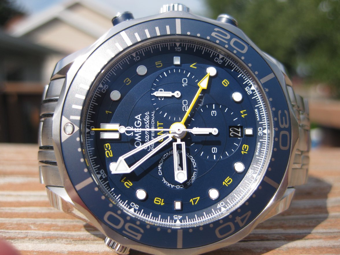 Sold Omega Seamaster Ceramic Diver 300m Co Axial Gmt Chrono 3550 Omega Forums