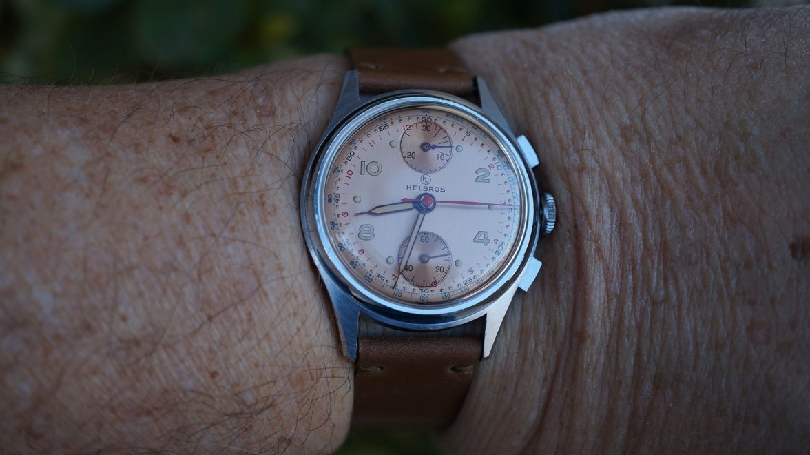 Helbros Chrono Venus 170 on Shell Cordovan by JankoXXX via George A..JPG