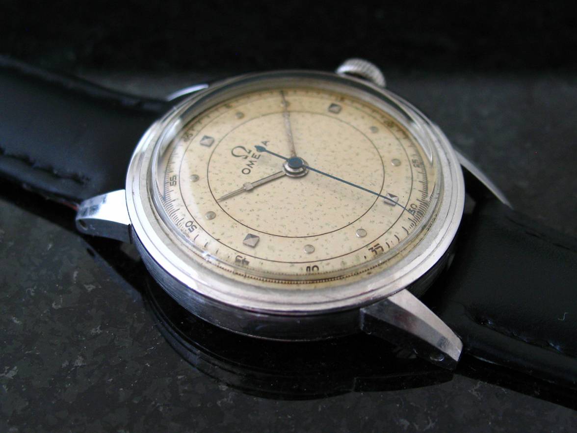 SOLD - Exceptional ca 1942 Stainless Steel Omega - Ref CK 2300 - R17.8 ...