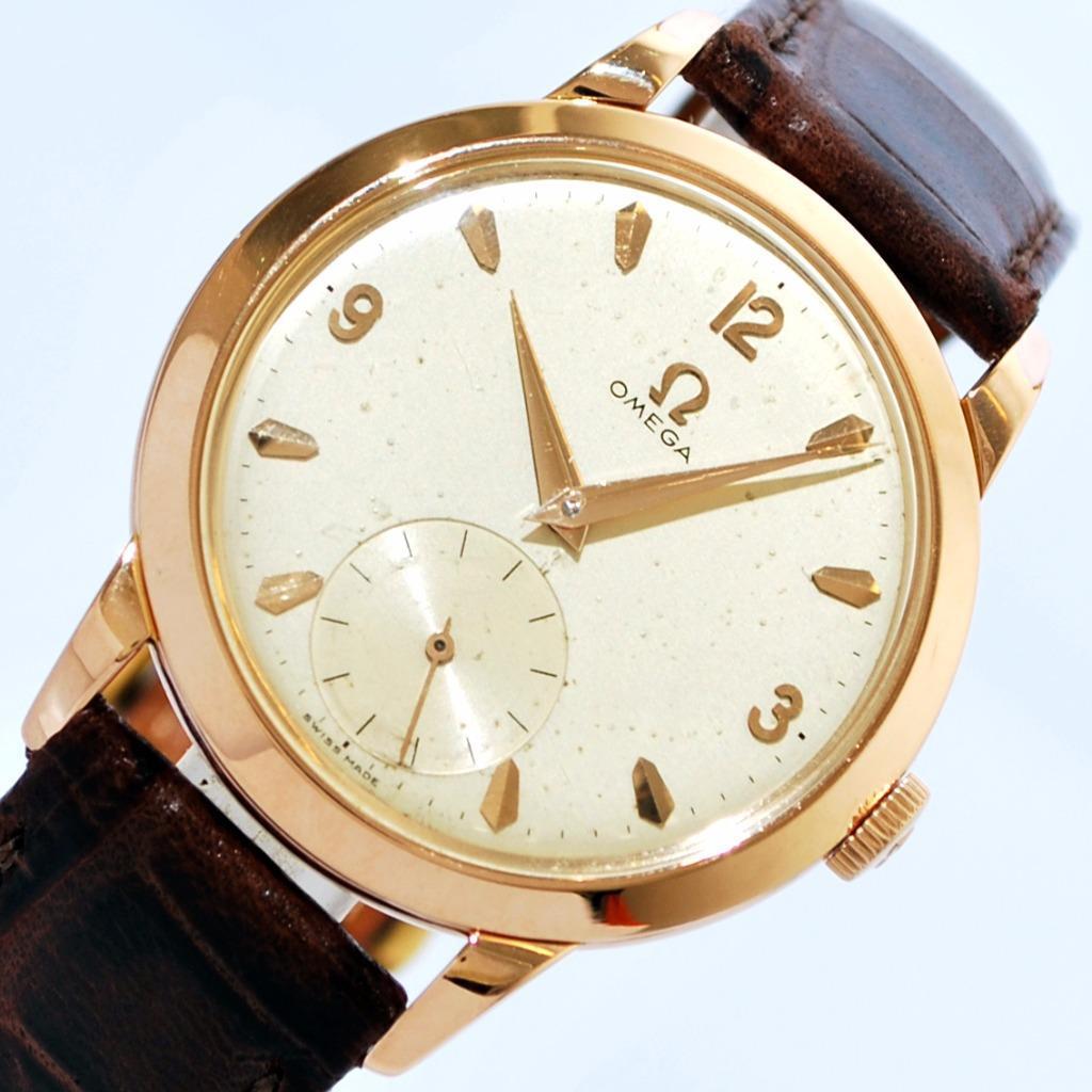 omega de ville tresor rose gold