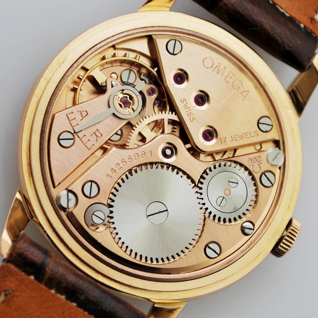 omega de ville tresor rose gold