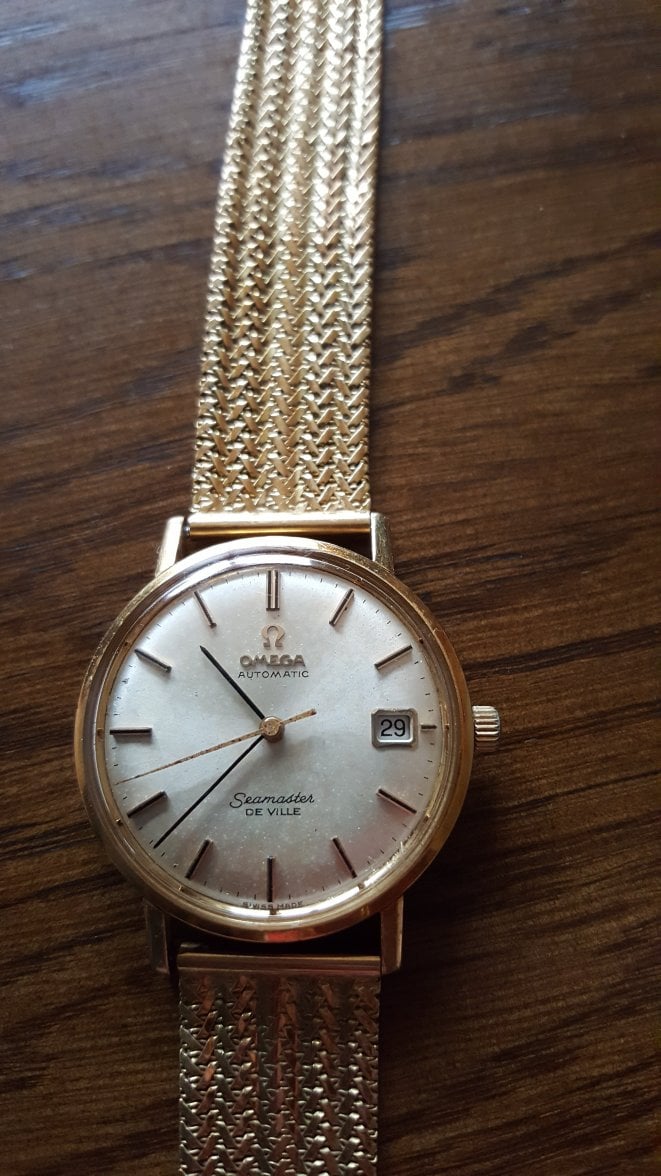 Omega seamaster deville gold strap | Omega Forums