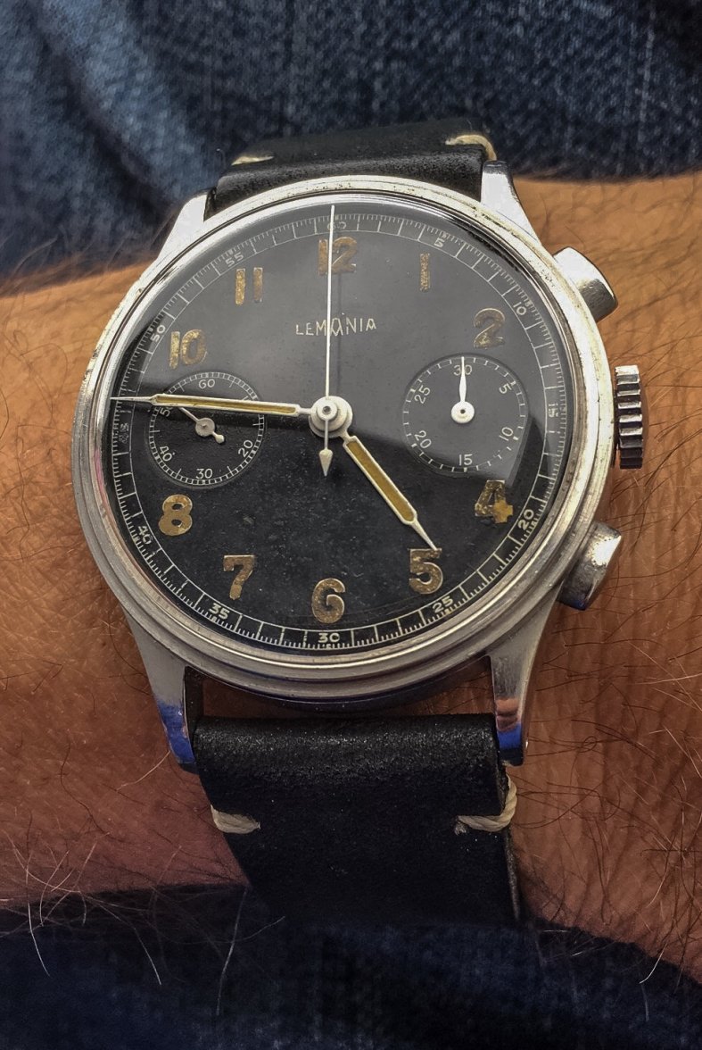 Pont De Chronographe LEMANIA Calibre 2225 - Pièce D'occasion Pour Réparation De Montre