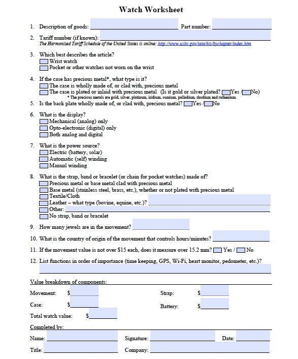 Fedex Watch Worksheet.pdf n00b alert: FedEx International and the dreaded Watch Worksheet- A ...