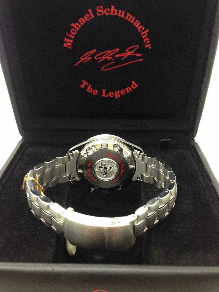 Omega Speedmaster Michael Schumacher 