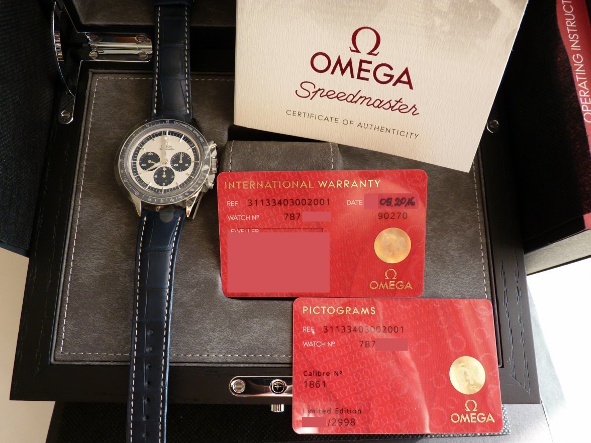 Omega warranty card question Omega Forums