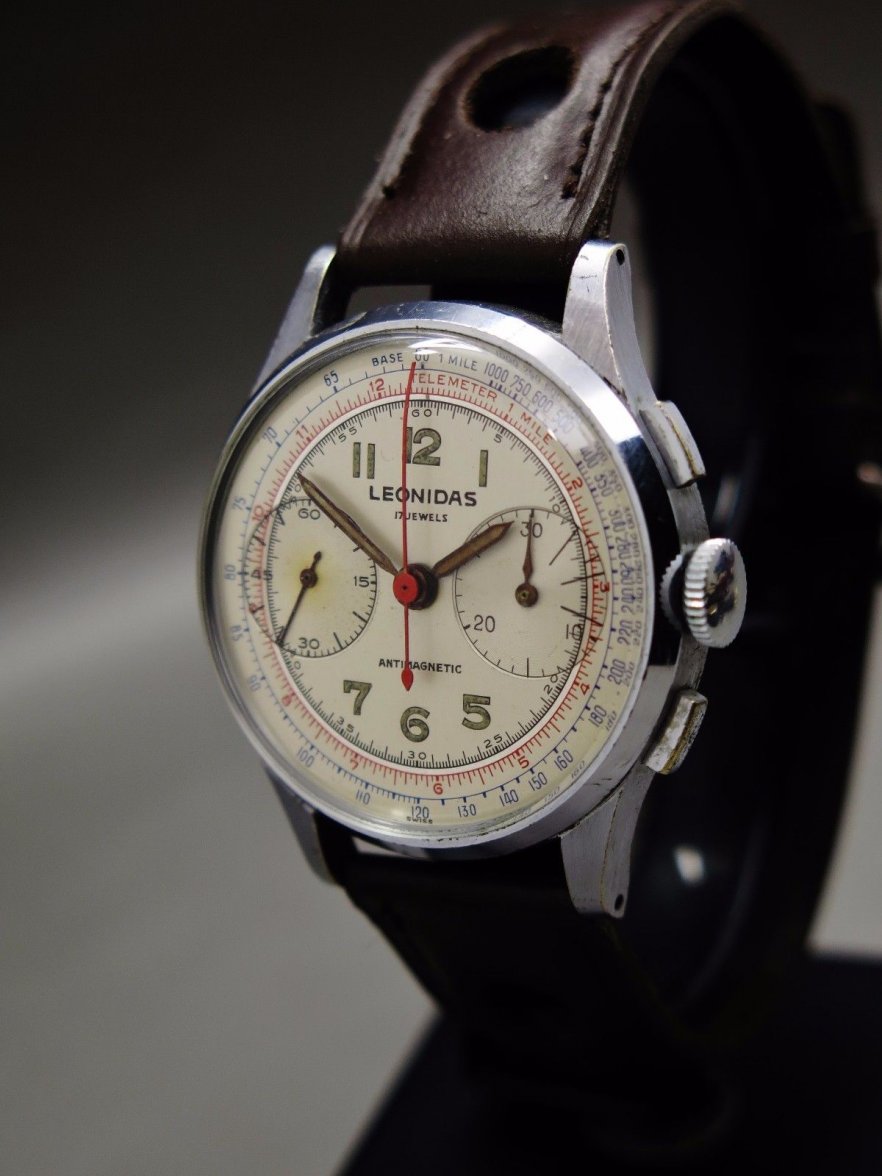 heuer leonidas chronograph