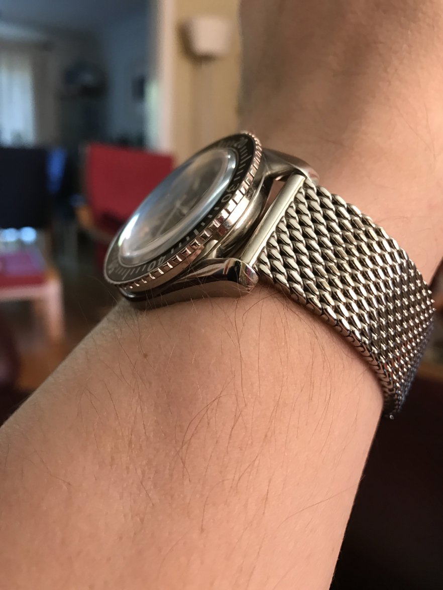 PSA - Staib offers the same mesh as OEM for 1/4 price (with better clasp) :  r/OmegaWatches