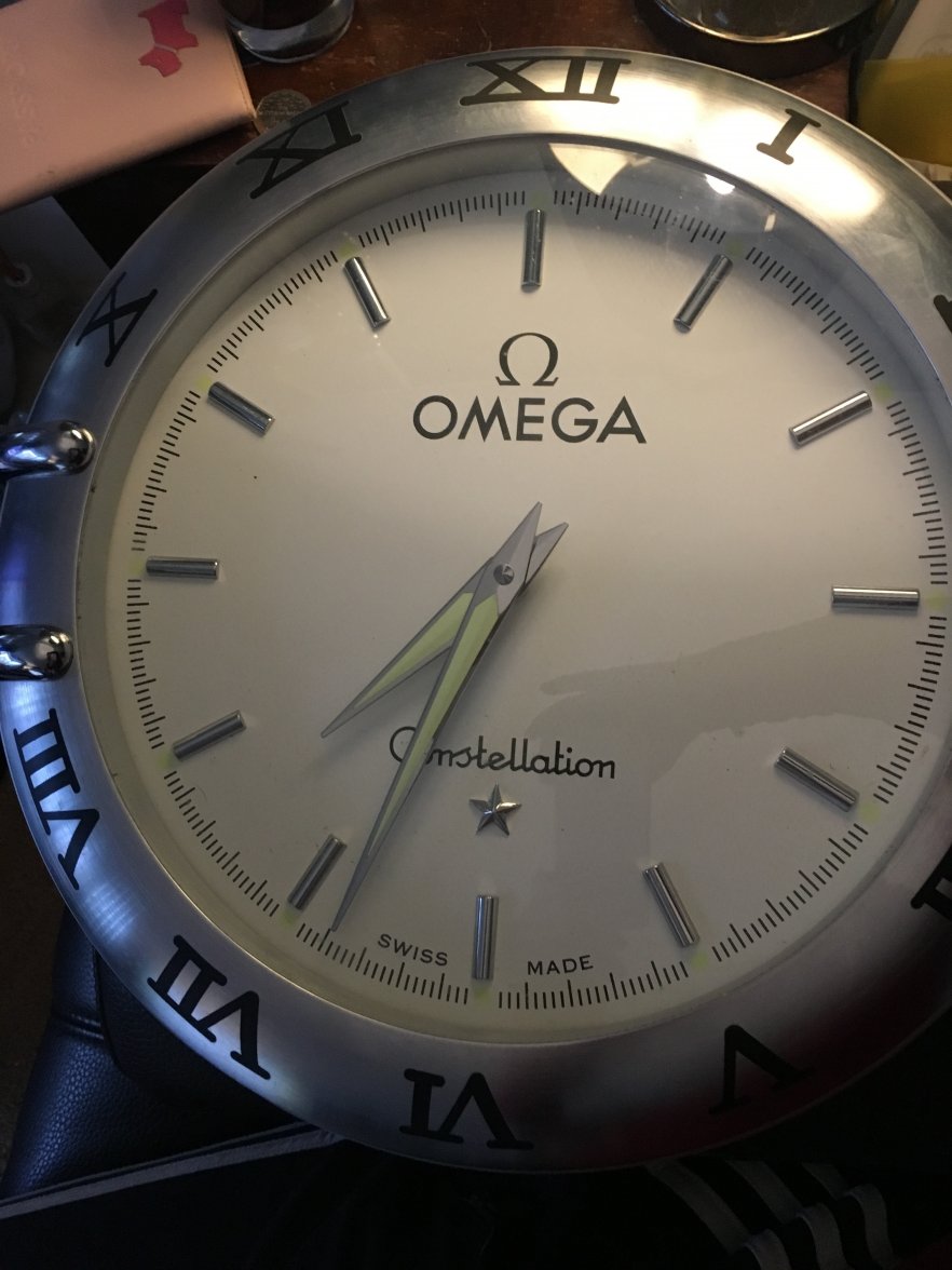 Dealer wall clock Omega? Omega Forums
