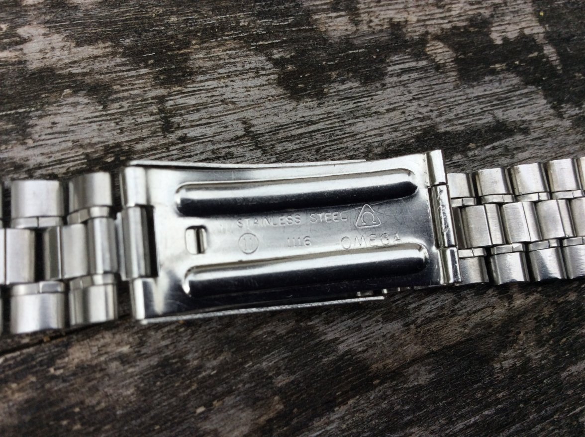 SOLD Omega 1116 bracelet with 575 end links €650 Omega Forums