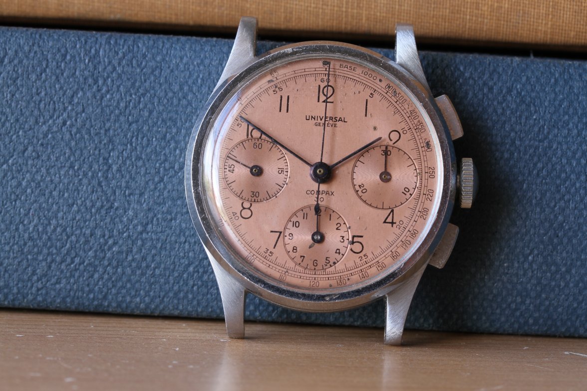 SOLD Universal Geneve Compax 30 Chronograph Omega Forums