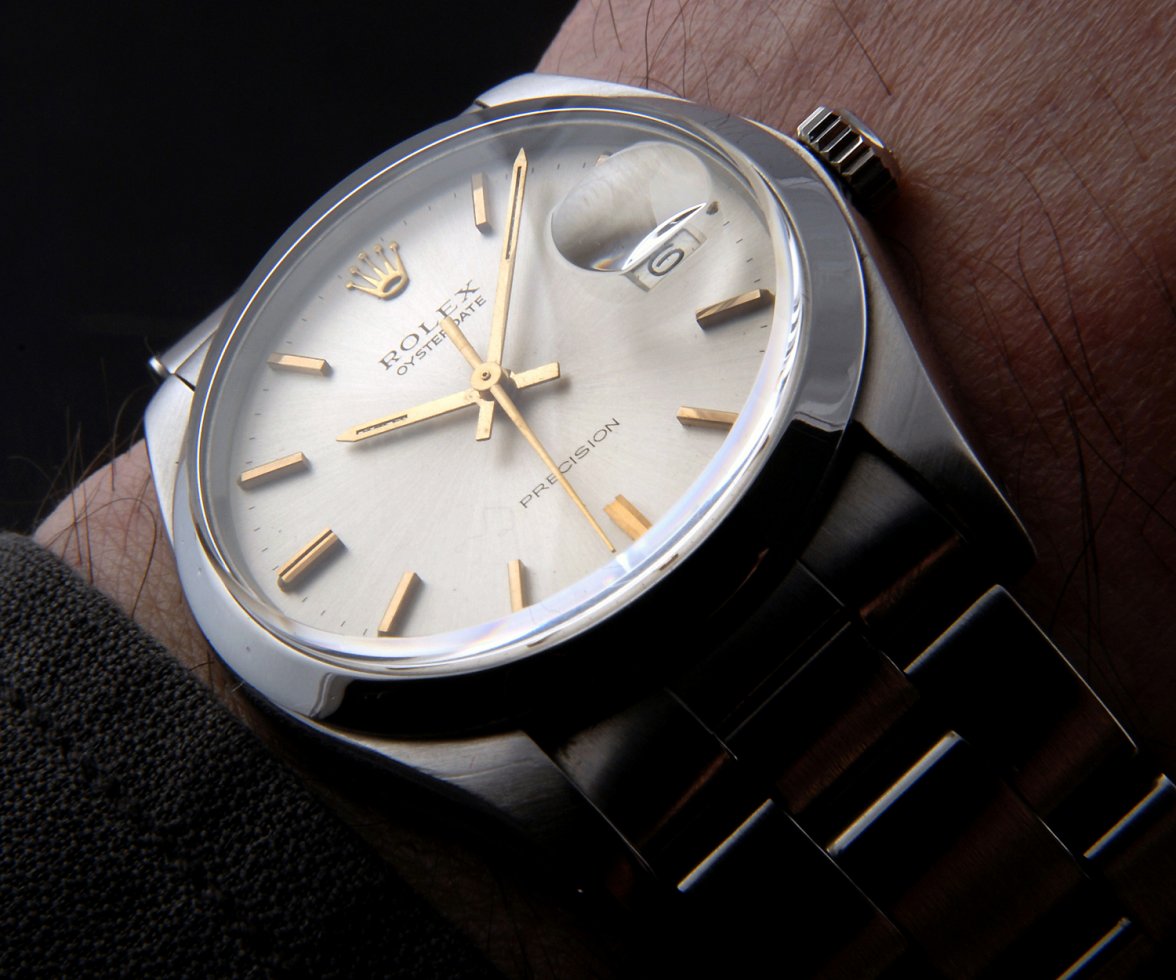 82 Rolex Precision 6694, on a full 13 link 78350 bracelet.jpg