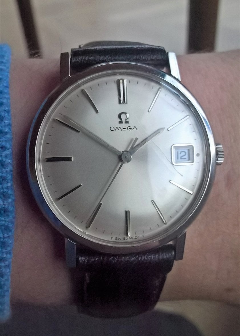 SOLD - Omega 132.019 w. box + original strap and buckle. | Omega Forums