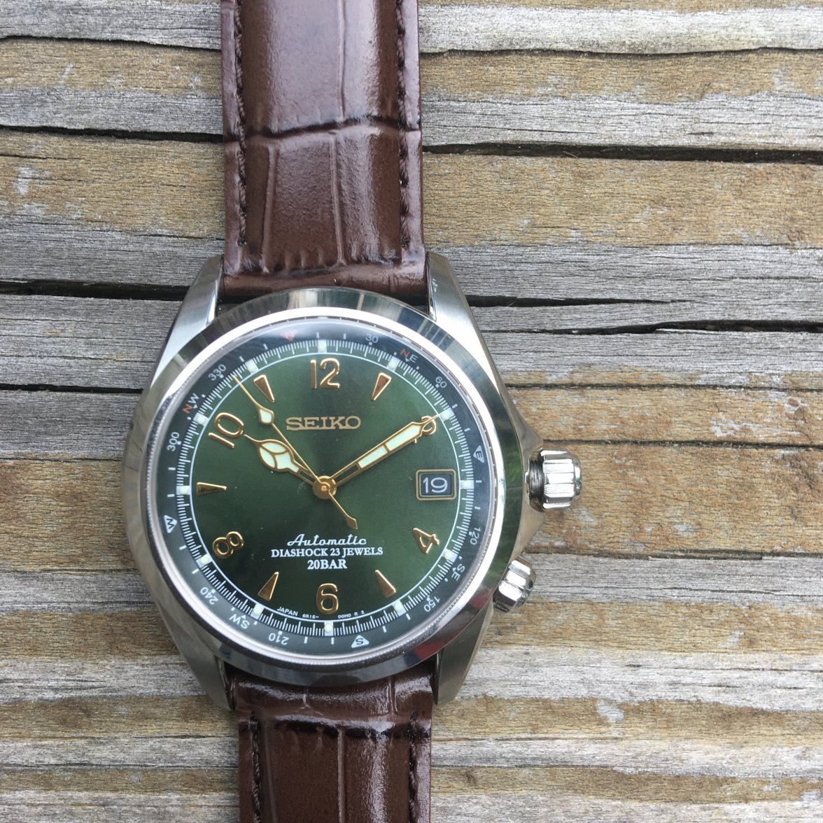 SOLD - Seiko Alpinist SARB017 Compass Dial Watch | Omega Forums