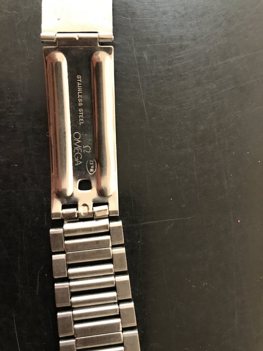 SOLD - Omega Stainless Steel No. 12 Bracelet 