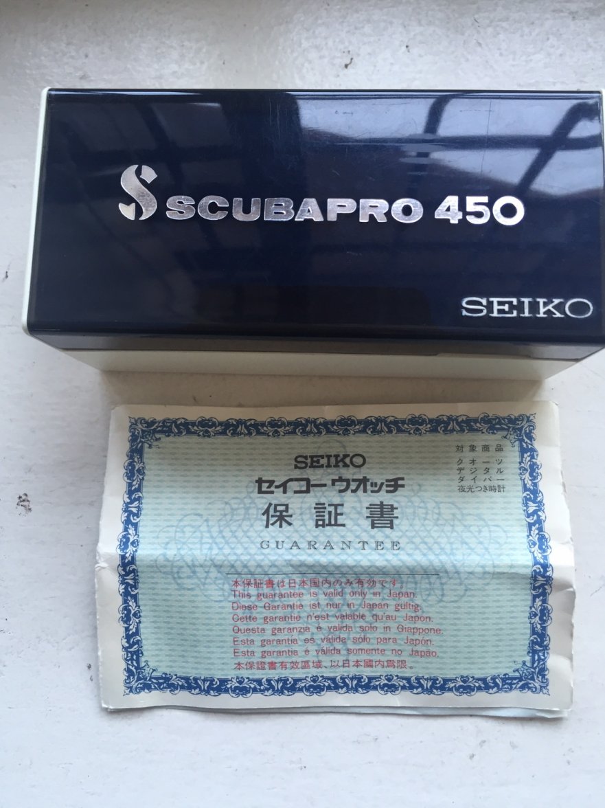 Seiko Scubapro 450 Caught | Omega Forums