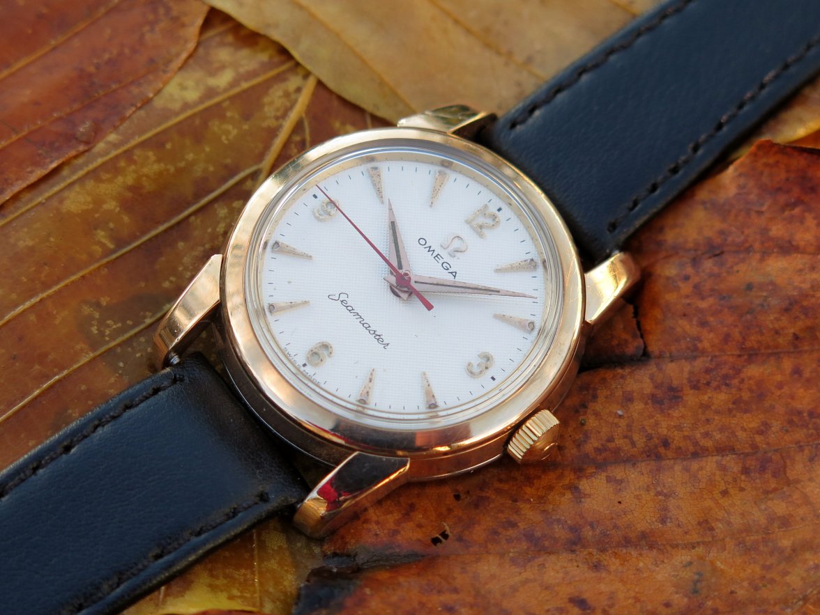 Vintage Omega Seamasters with Red 