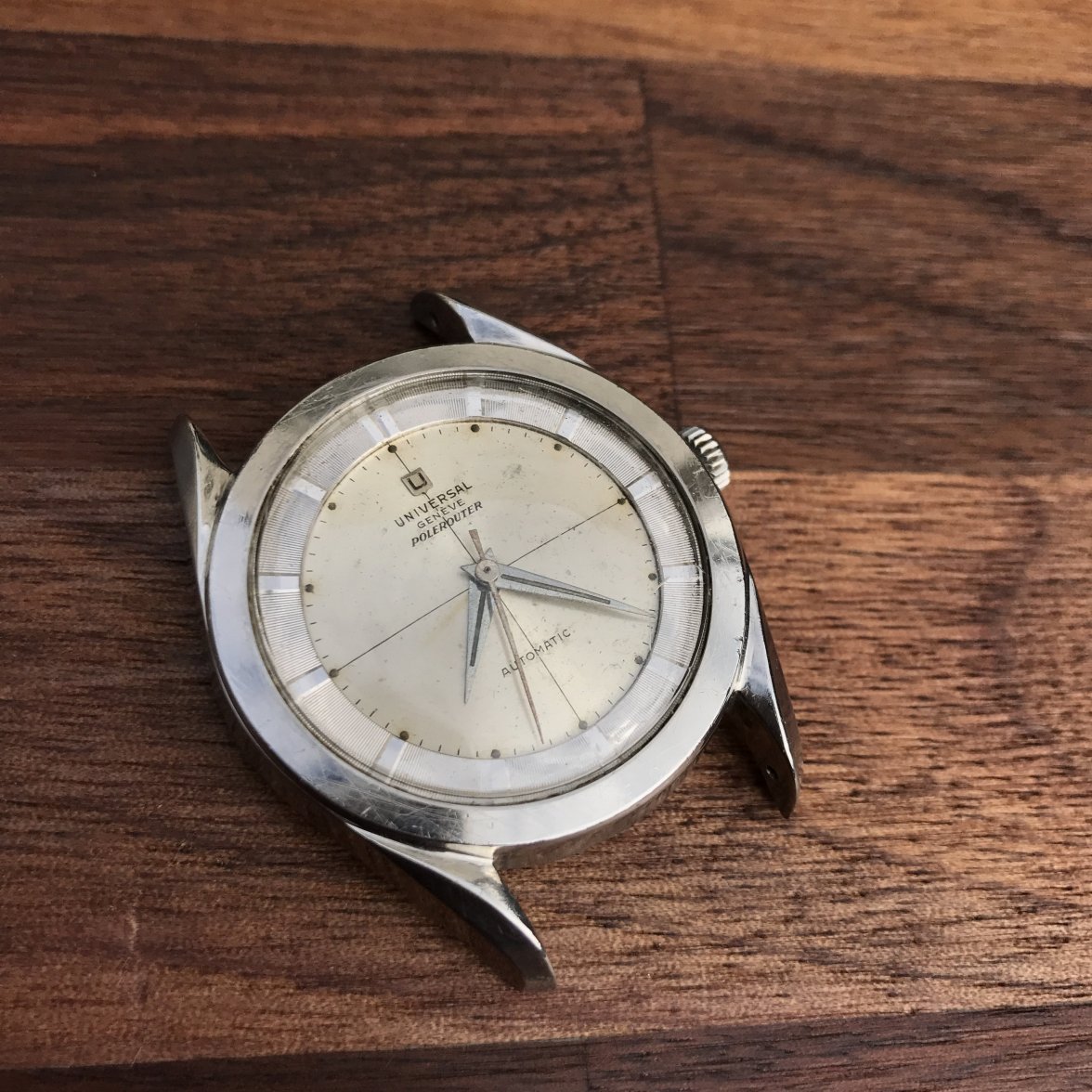SOLD Universal Geneve Polerouter 1955 cal.138 Bumper - REDUCED | Omega ...