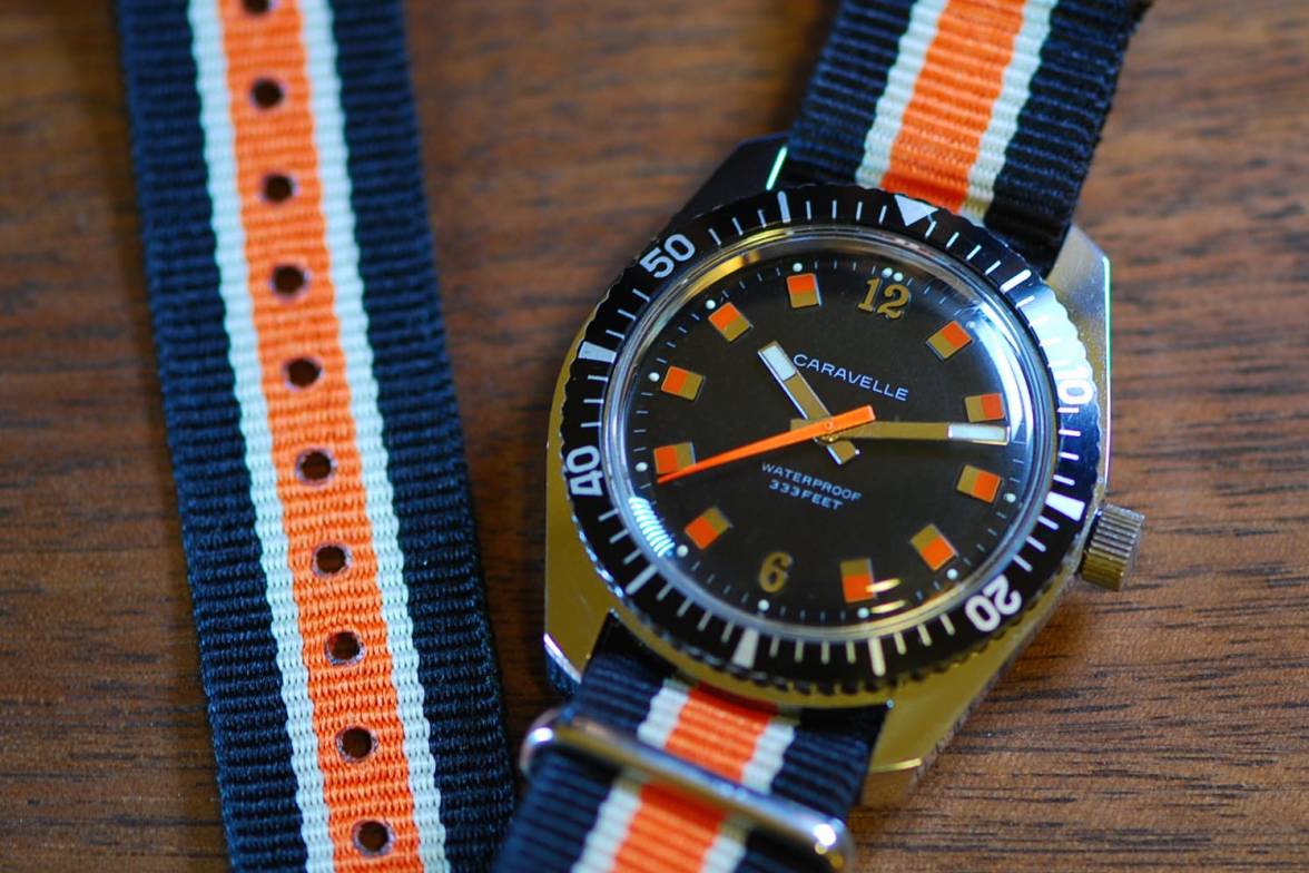 SOLD - Vintage Caravelle 333ft. Dive Watch- Service, Excellent