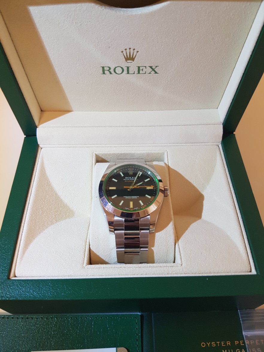 SOLD Rolex Milgauss 116400GV Random 
