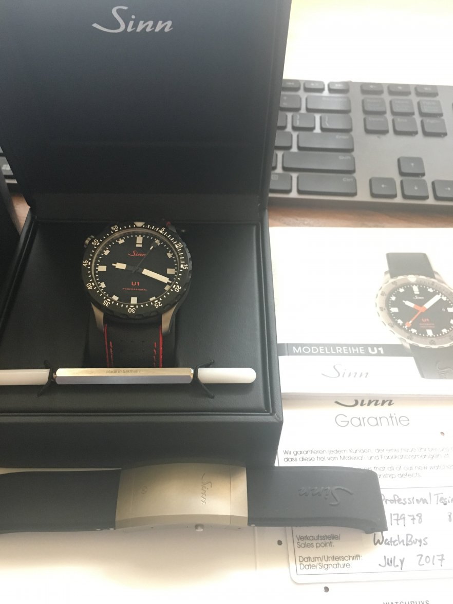 FS Sinn U1 Professional Full Set | WatchUSeek Watch Forums