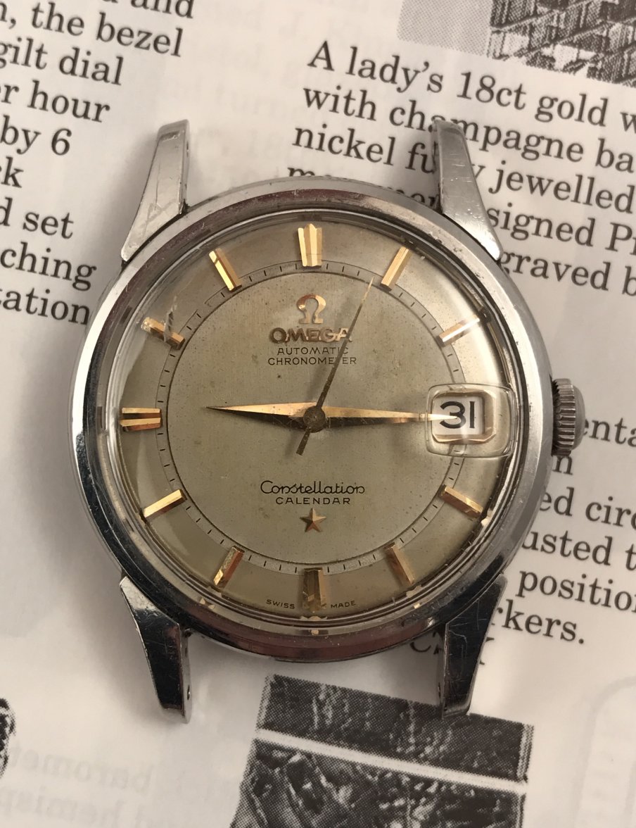 SOLD - Omega Railtrack Constellation 14393 Needs Service | Omega Forums