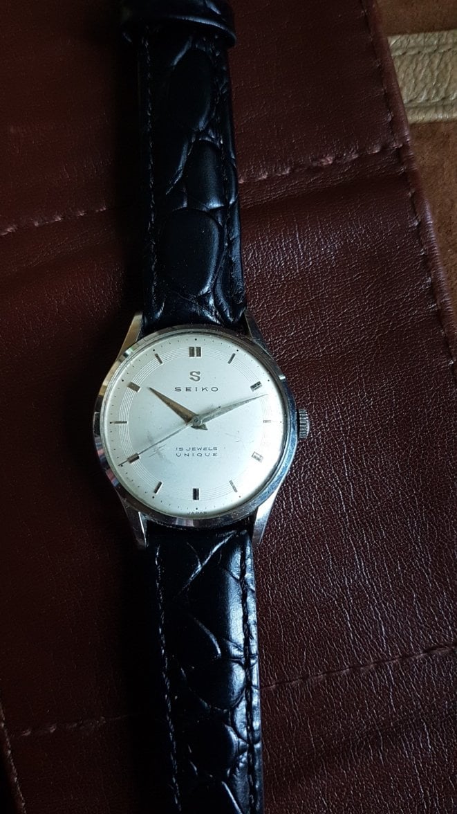 SOLD - 1950s Seiko Unique | Omega Forums