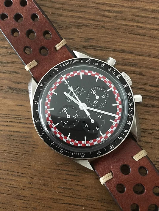 Omega Speedmaster Tin Tin Front BROWN Strap.jpg