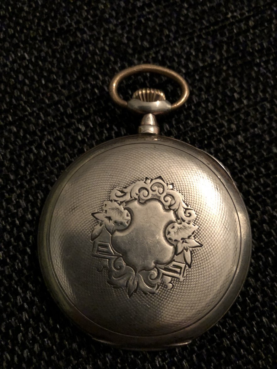 Old omega pocket watch identify 