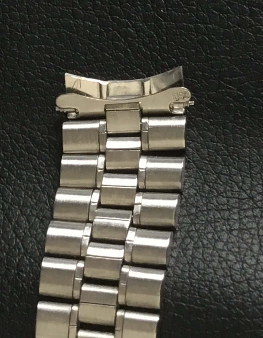 SOLD - Vintage Omega 1098 Bracelet /w 540 endlinks [ fits 19mm Lugs ...