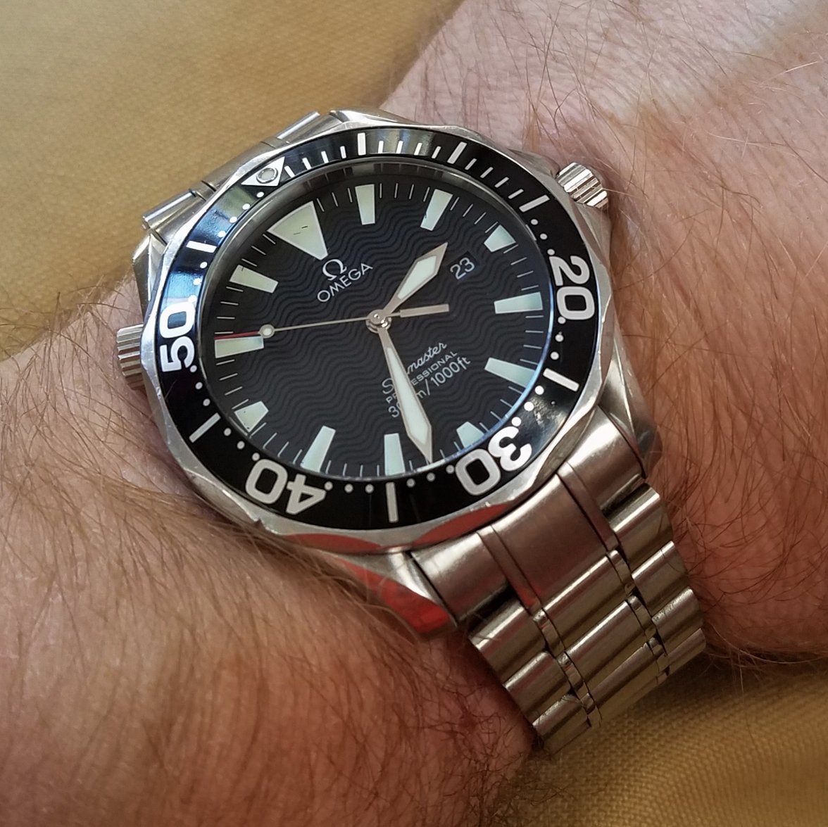 SOLD - Omega Seamaster Professional 2264.50 41mm Big Triangle $1100 ...