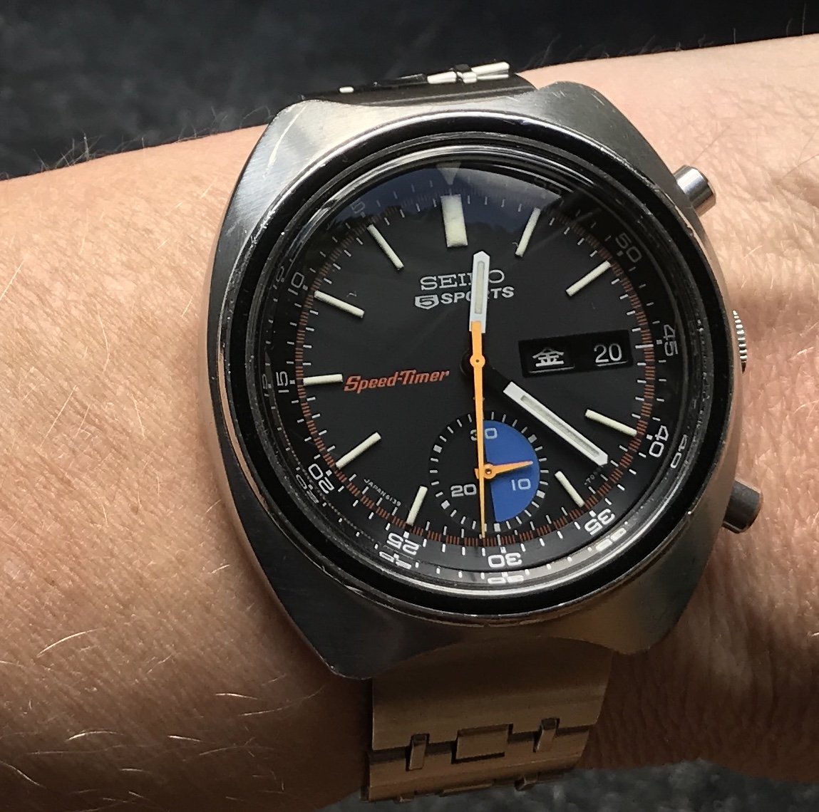 SOLD - Seiko Speedtimer JDM 6139 7020 £550 O.N.O. | Omega  