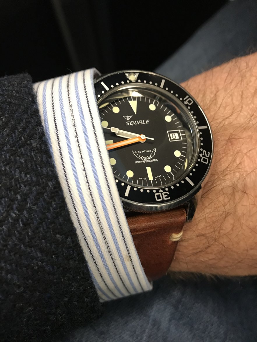 SOLD Squale 1521 50 Atmos Dive Watch Omega Forums