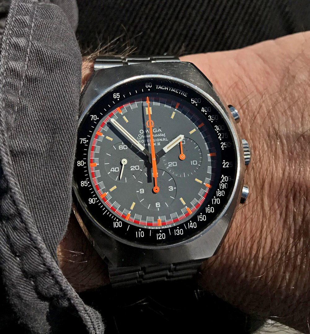 omega speedmaster mk2 racing dial