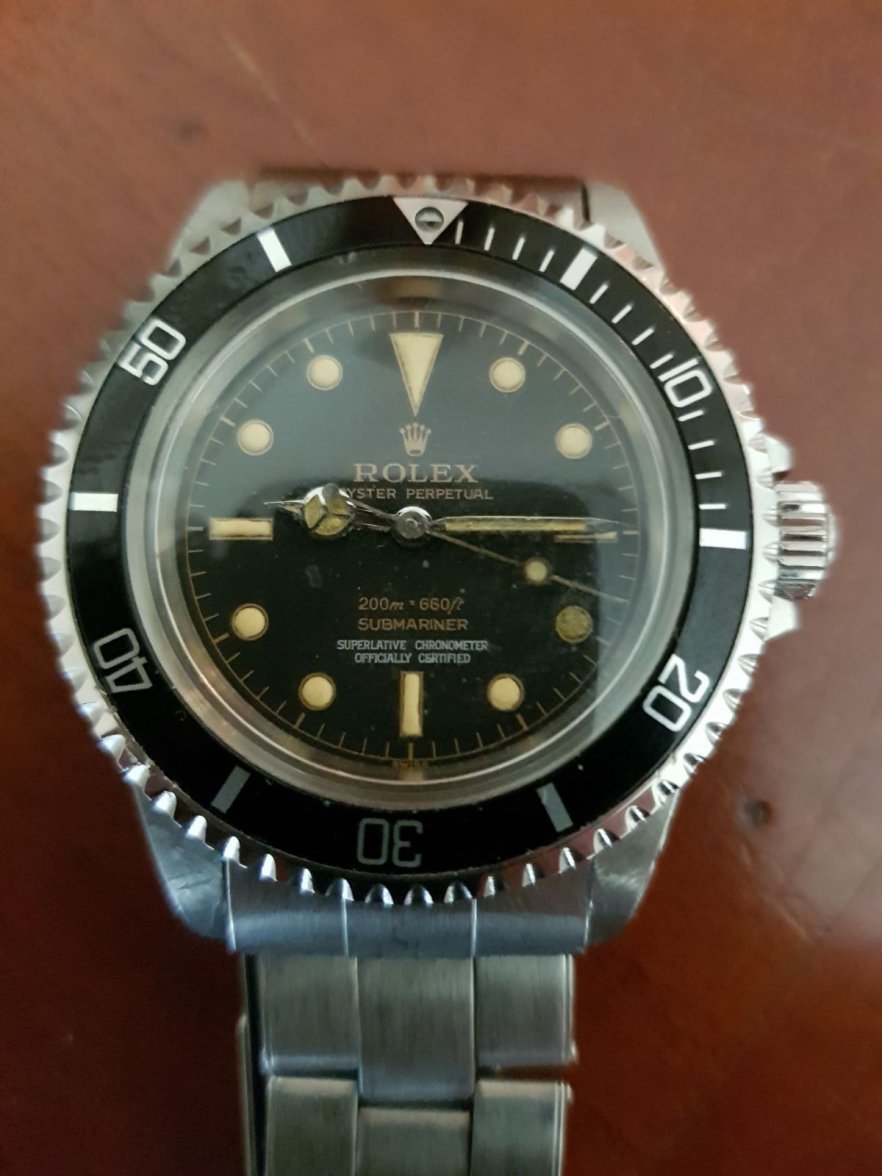 rolex 5512 gilt dial