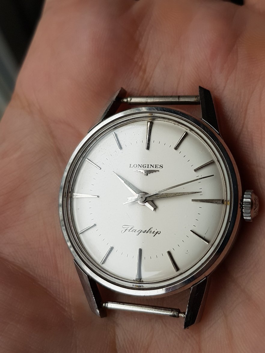 SOLD - 1957 Longines Flagship Cal. 30LS All Steel Very Clean | Omega Forums