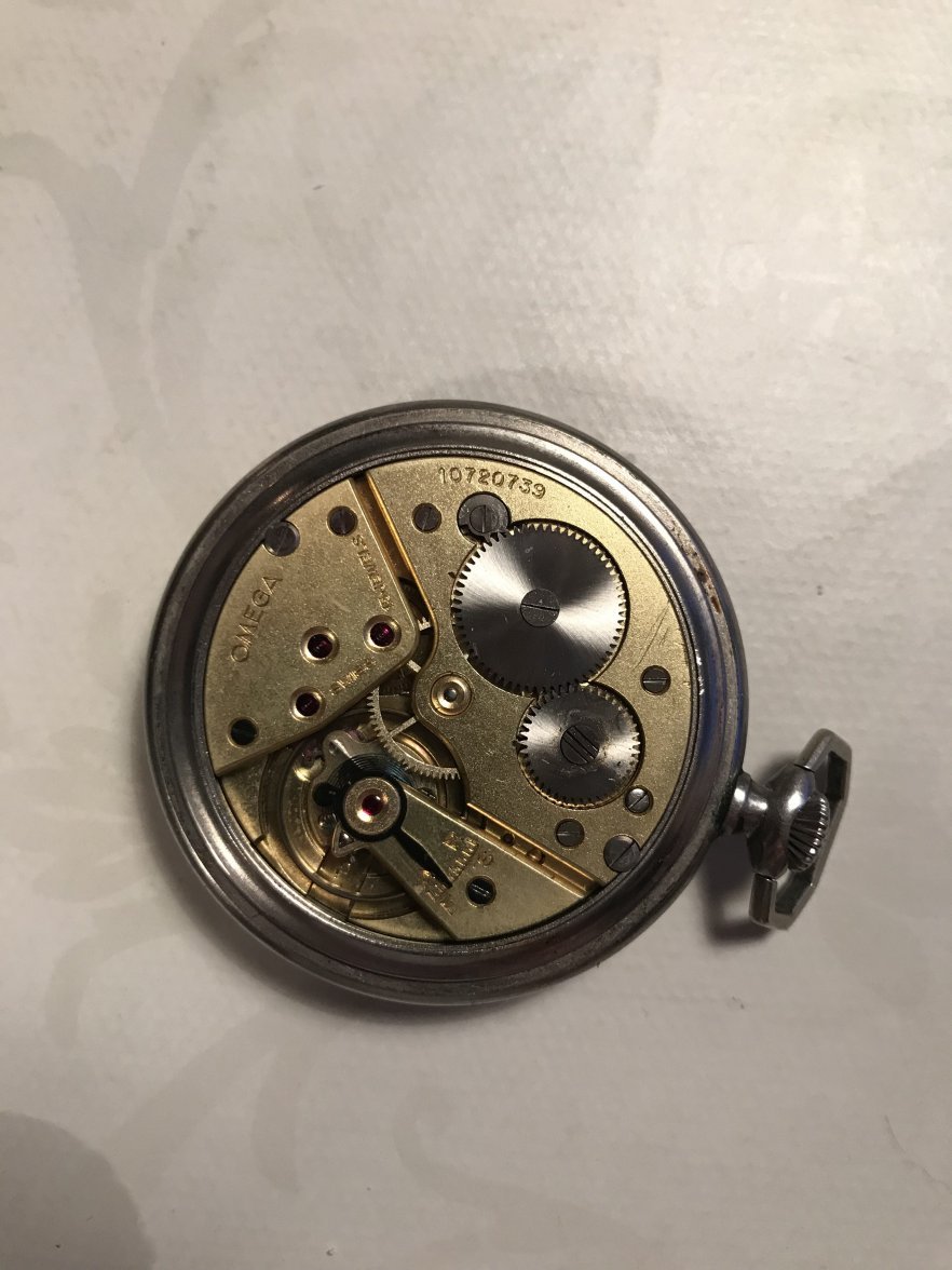 ~1940’s pocket watch identification | Omega Forums