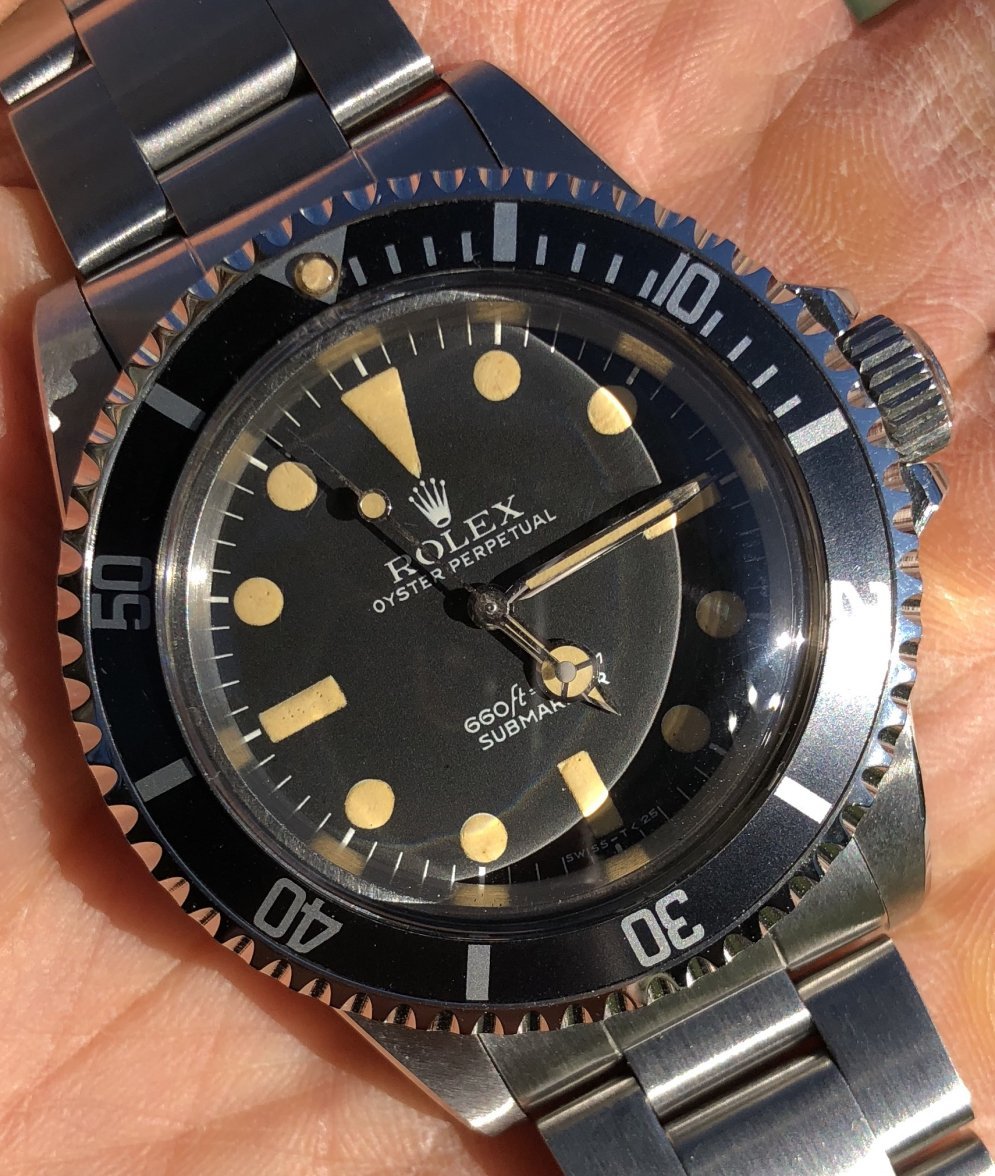 SOLD - Rolex Submariner 5513 maxi dial mk1 | Omega Forums