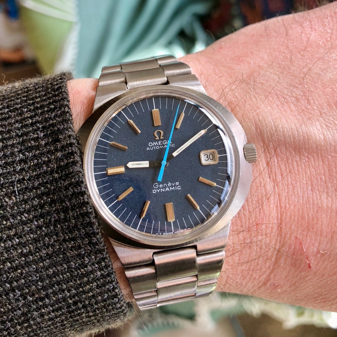 SOLD - Omega Dynamic Gen 1 on bracelet – Excellent original condition ...