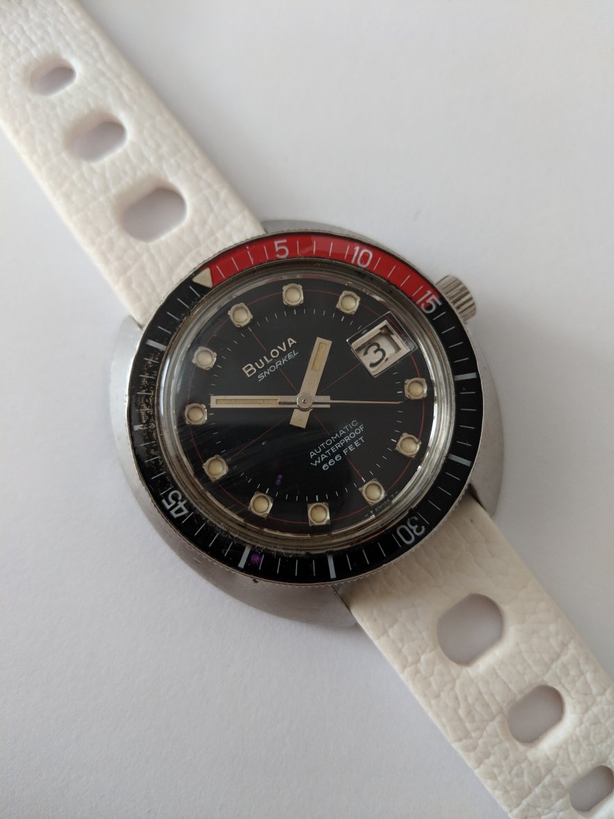 bulova snorkel 666 devil diver